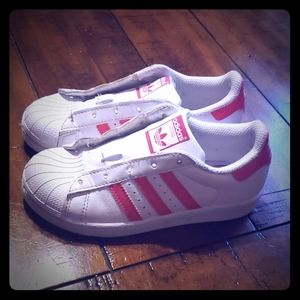 Girls ADIDAS Shell Toe Shoes